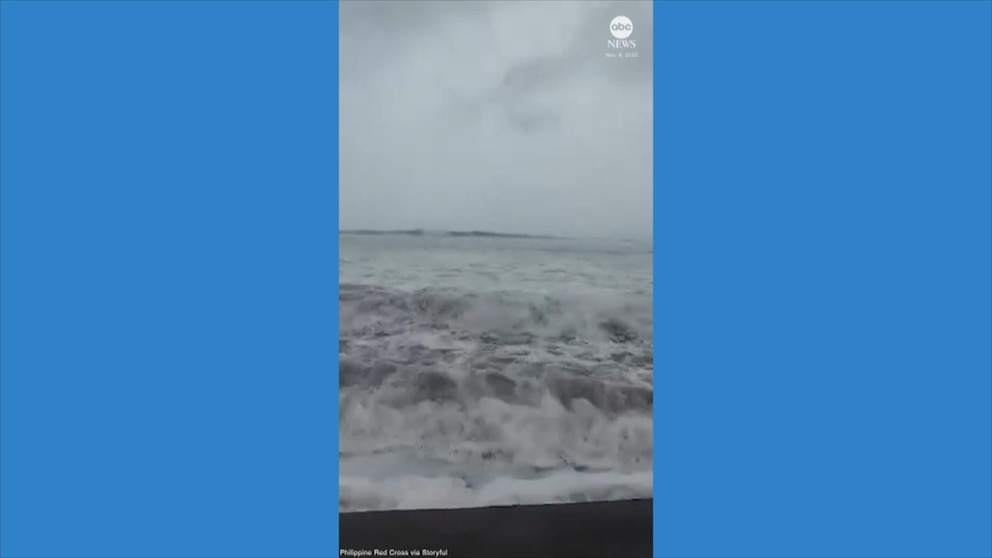 WATCH: Typhoon Fung-wong batters Philippines