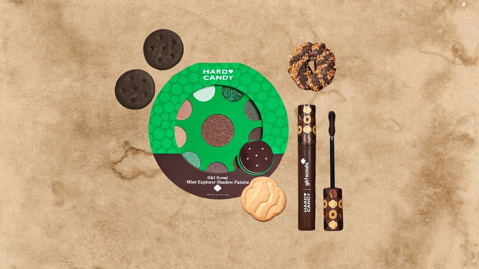 Girl Scout x Hard Candy Cosmetics collection. 