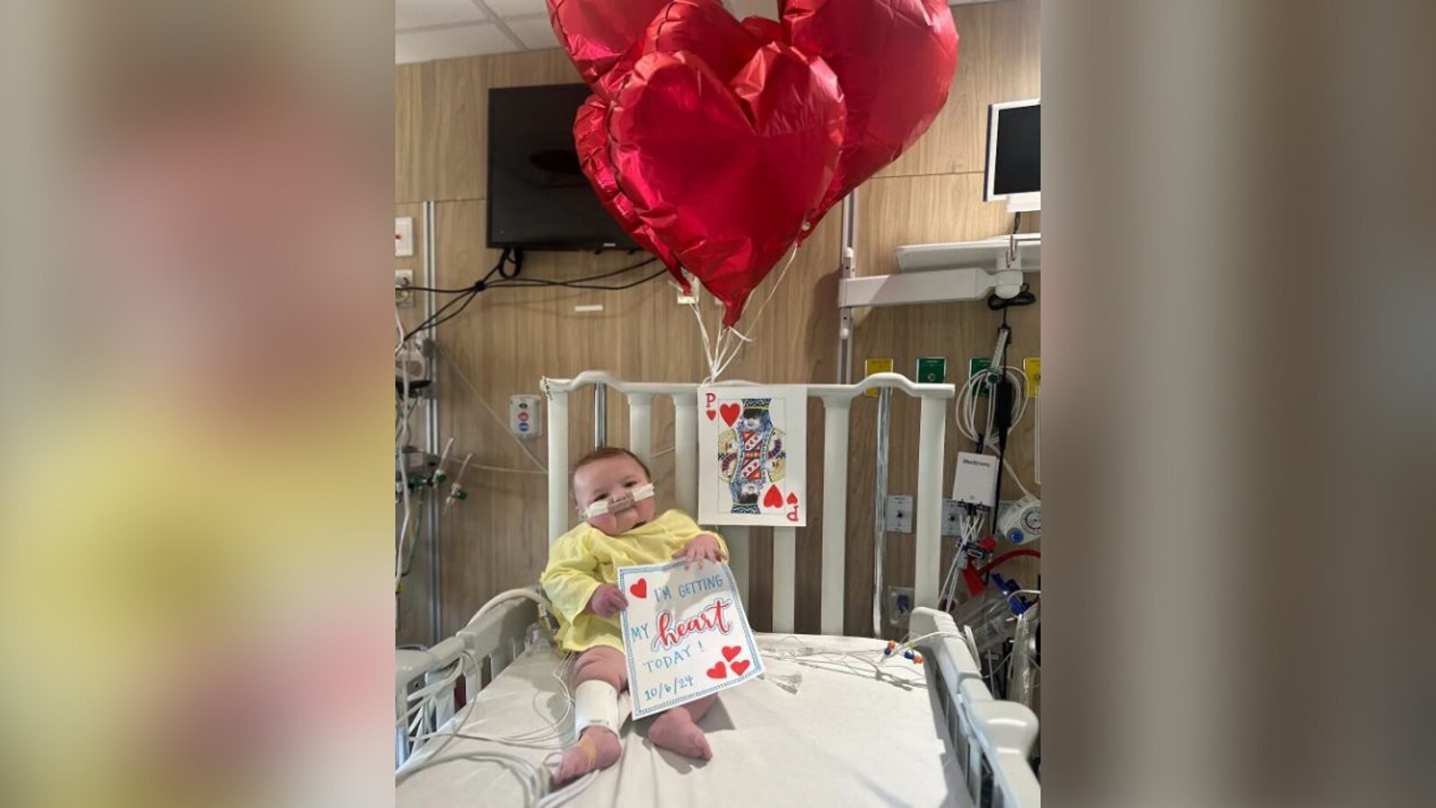 Baby celebrates 1st birthday after undergoing heart transplant ABC News