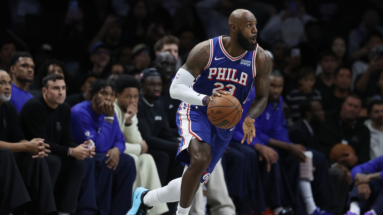 LeBron James to make regular season debut as a Philadelphia 76ers against ...