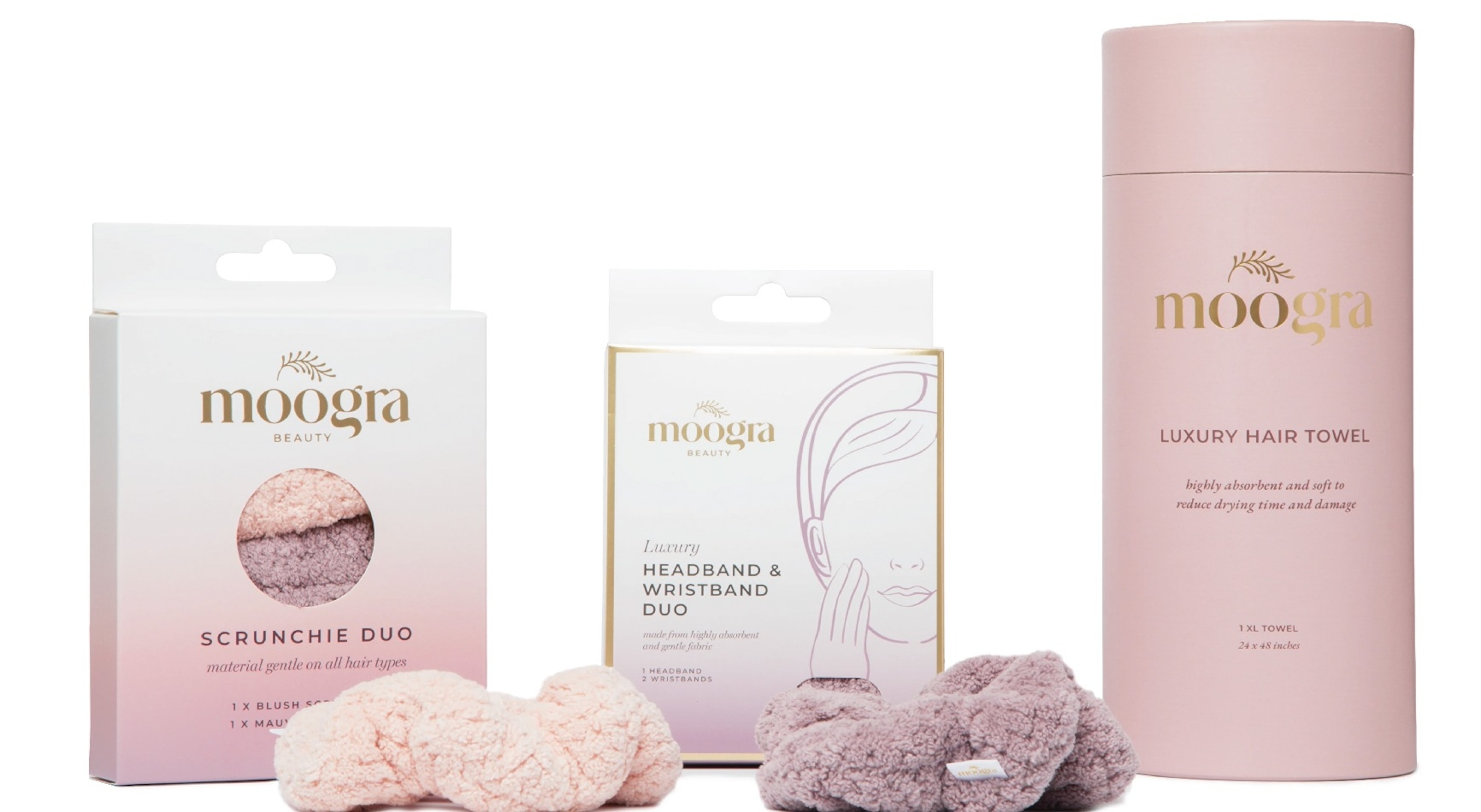 Moogra Beauty: Hair Towels and Accessories