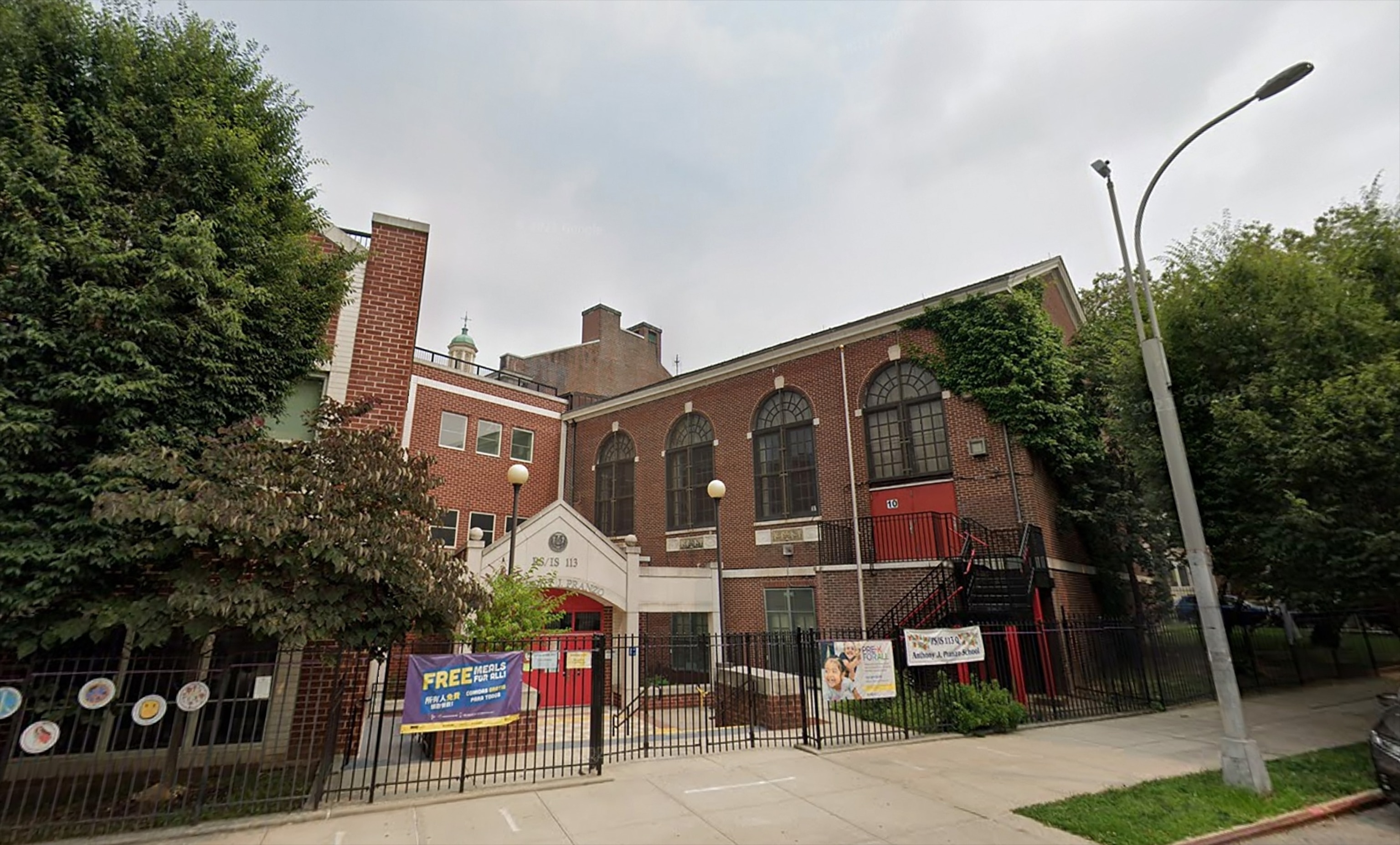 PHOTO: P.S./I.S. 113,  Anthony J. Pranzo school in Queens, New York City.