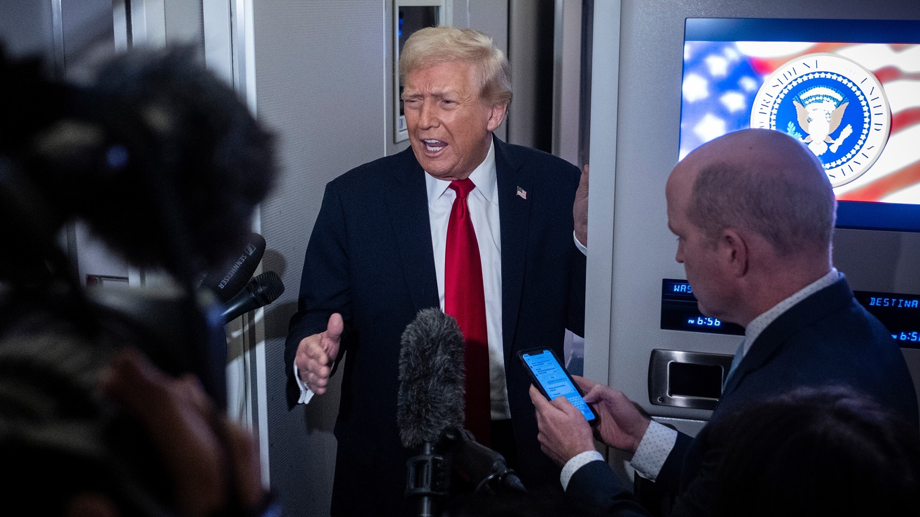 Trump admin live updates: Trump says Venezuelan airspace should be