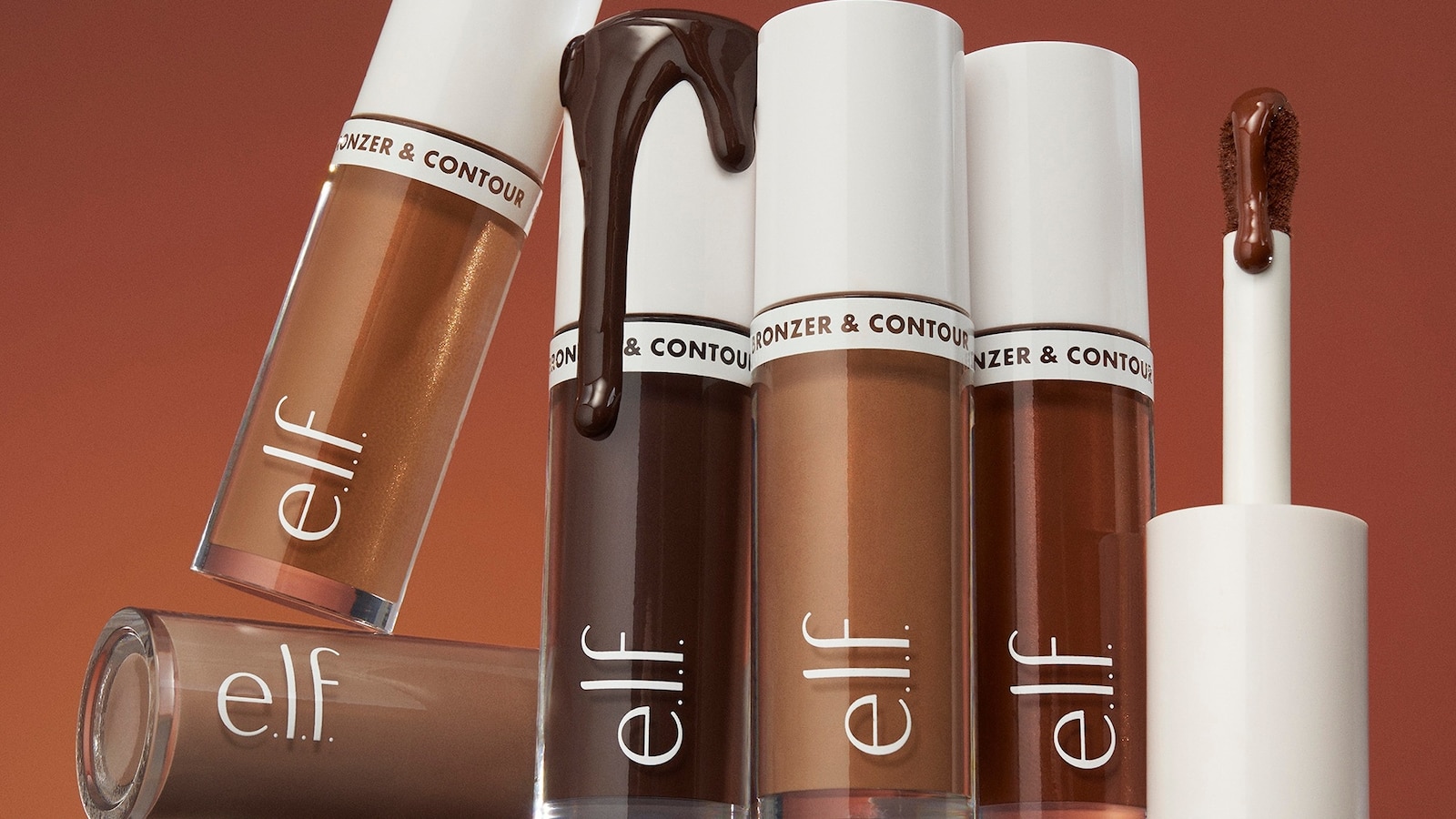 e.l.f. Cosmetics - Hero shot of Camo Liquid Bronzer/Contour (4 Shades)