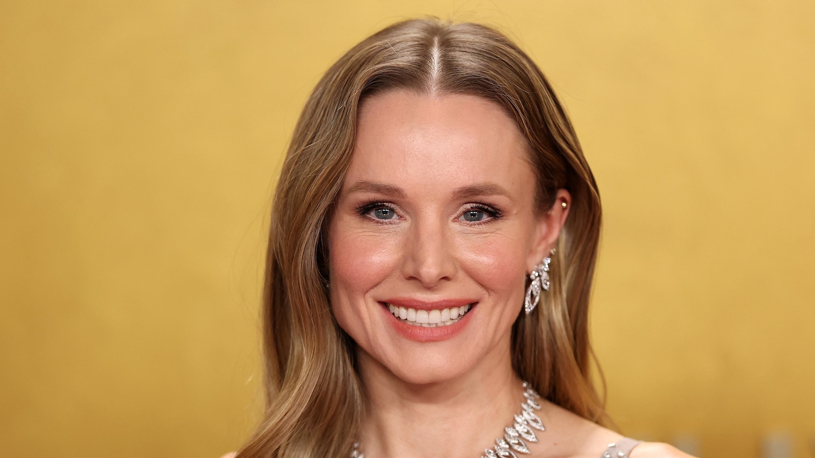 Actress Kristen Bell attends the 32nd Annual Actor Awards at the Shrine Auditorium in Los Angeles on March 1, 2026. 