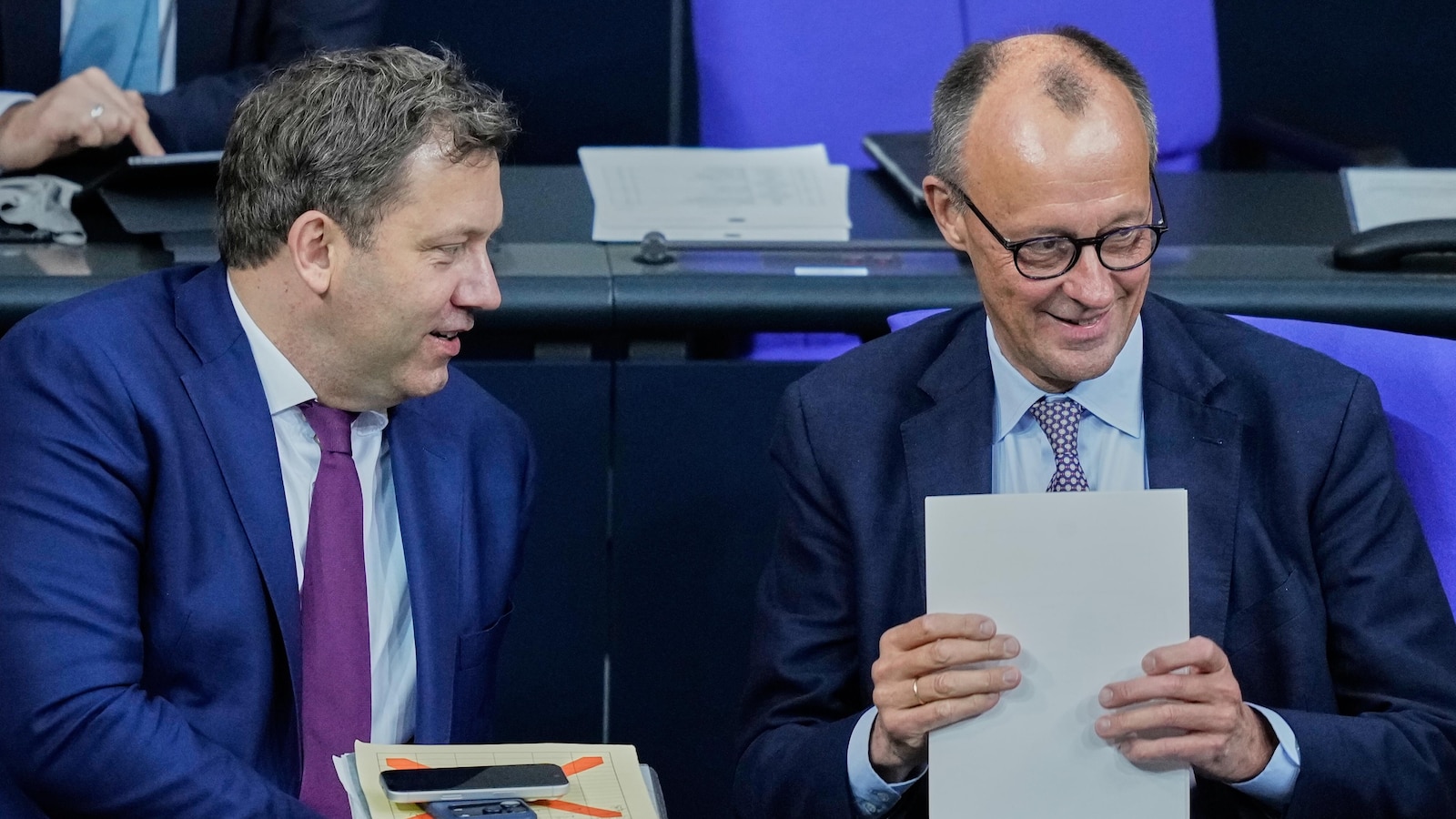  German parliament approves pension package after a rebellion in Merz's party