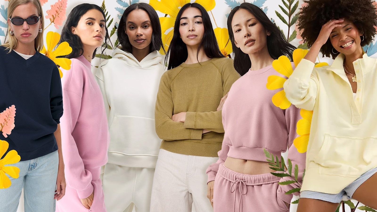  New women’s sweatshirts and hoodies for spring