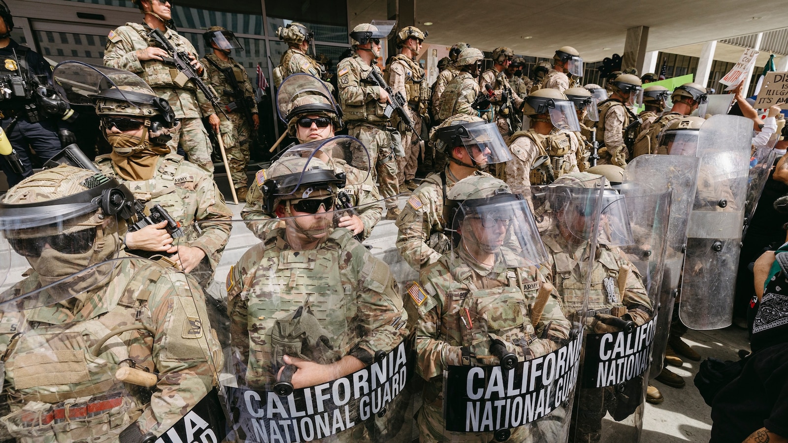 Use of federal troops in Los Angeles is unlawful, judge says