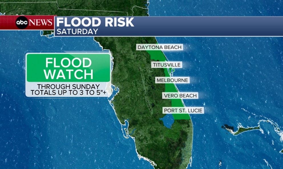 PHOTO: flood risk map