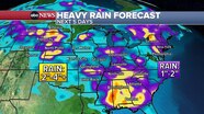 Weather Forecast Map Rain