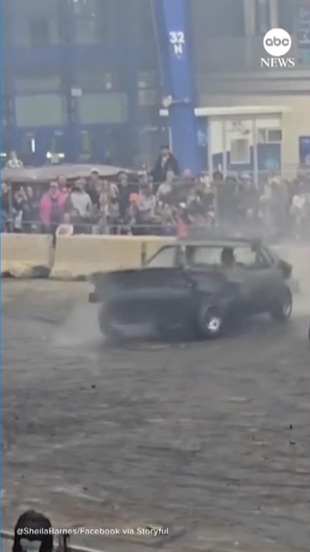 WATCH:  Demolition derby car crashes into crowd in Oklahoma