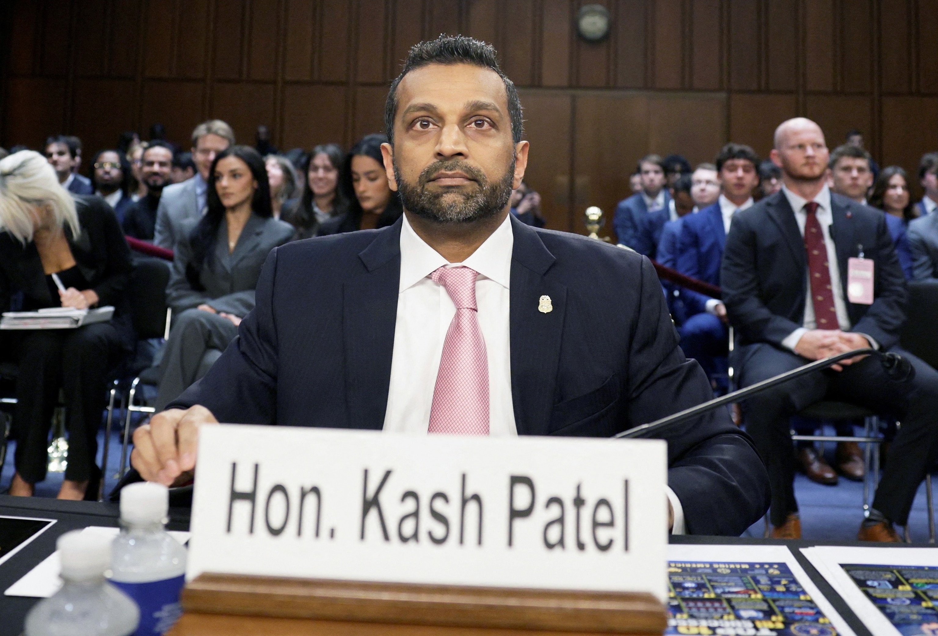 Ο Kash Patel καταθέτει για την επίβλεψη του FBI ενώπιον της επιτροπής της Γερουσίας
