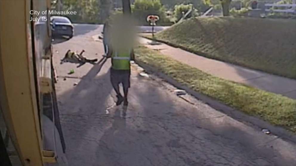WATCH: Milwaukee garbage truck blast injures sanitation worker