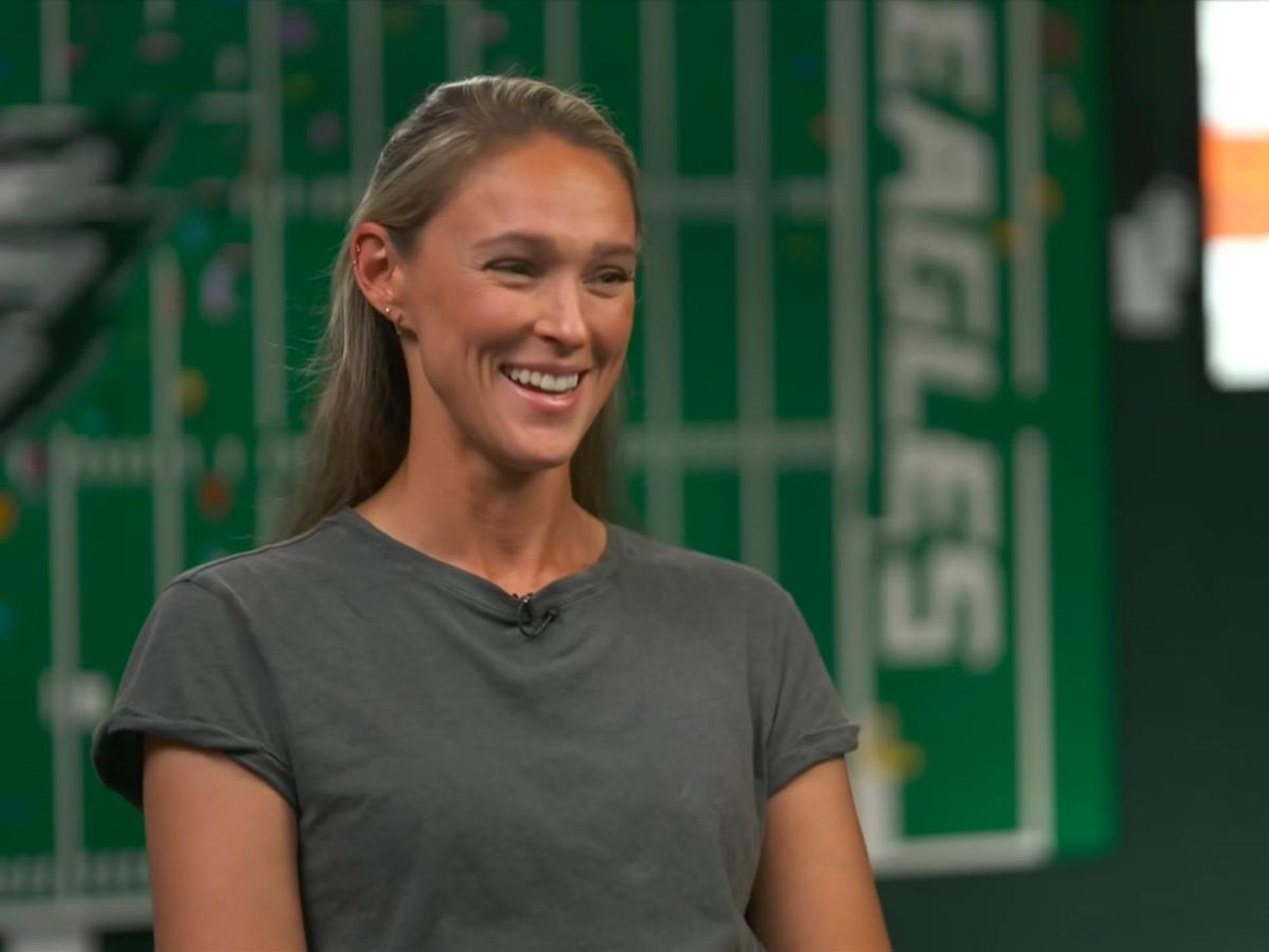 Kylie Kelce talks autism awareness, new mobile sensory unit at Lincoln Financial Field - ABC News