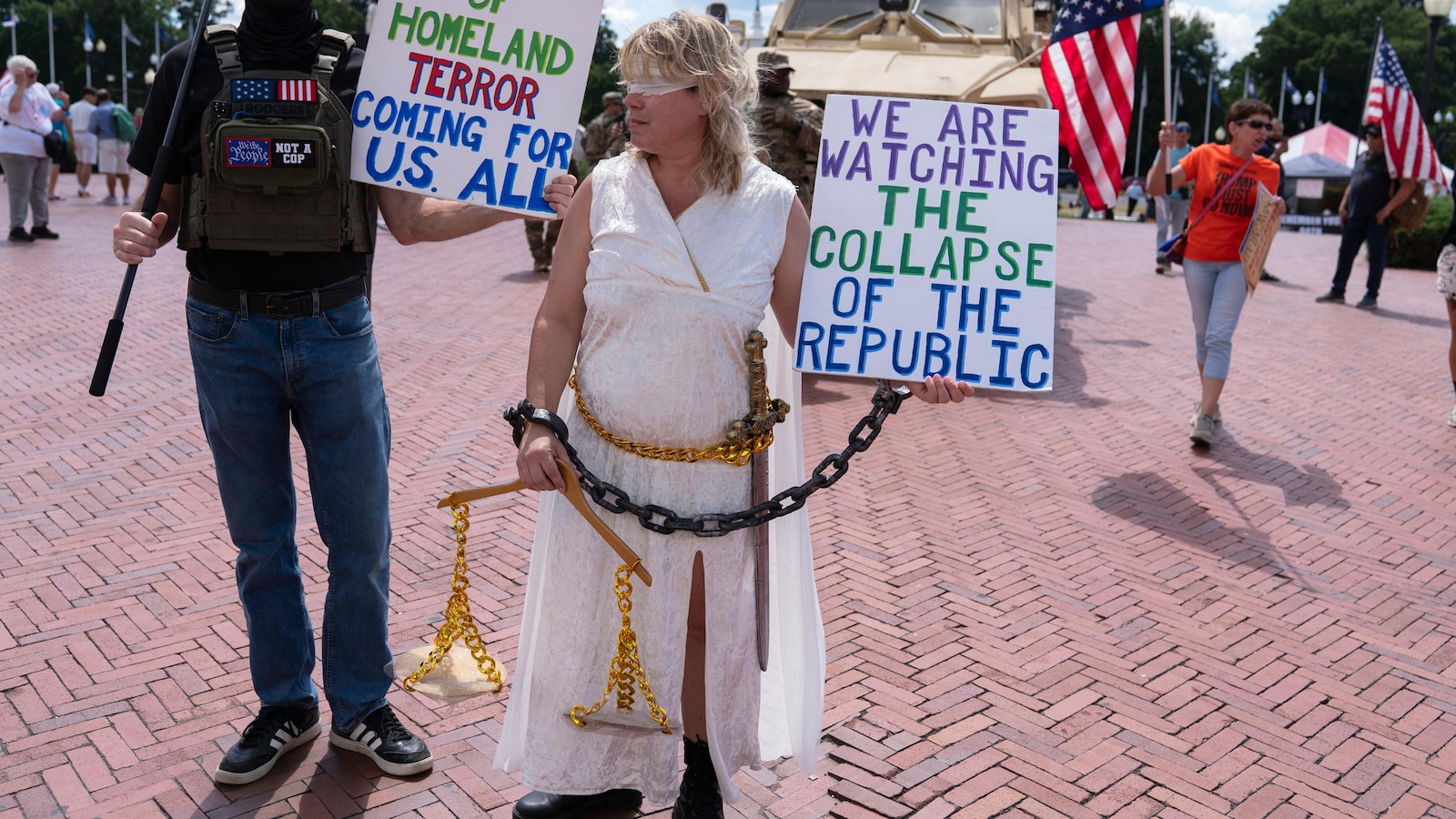 President Donald Trump's policies spark protests in multiple US cities on Labor Day