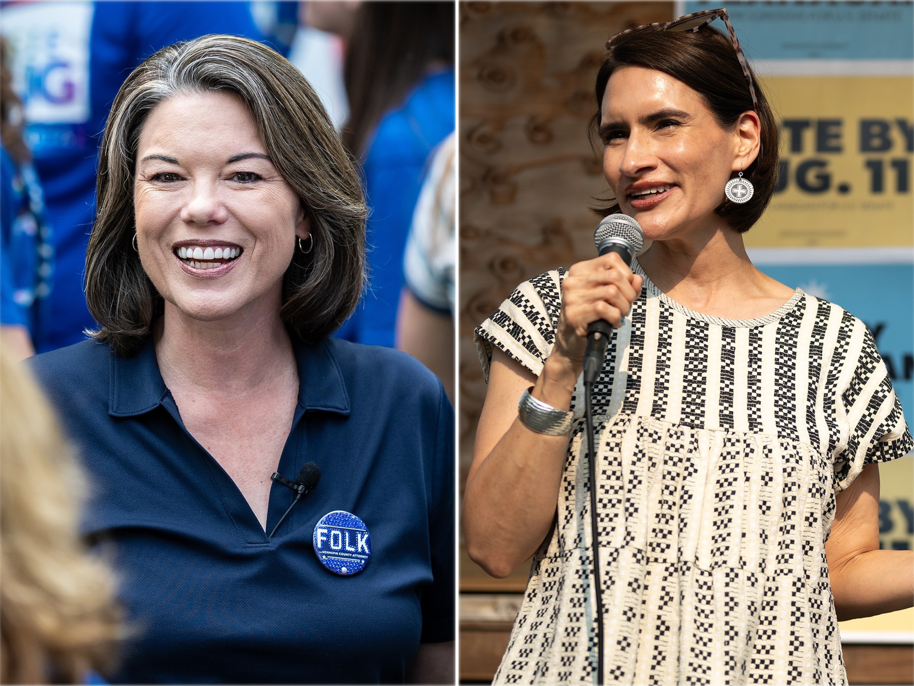 PHOTO: Rep. Angie Craig | Lt. Gov. Peggy Flanagan