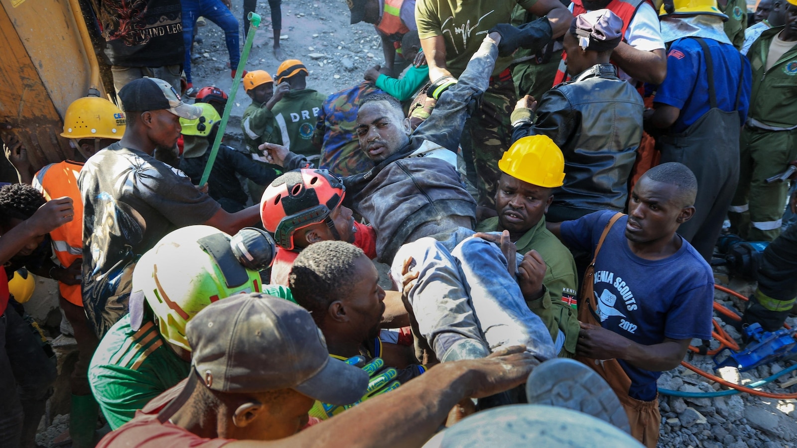 Planned demolition of a building in Nairobi goes wrong, leaves at least 4 dead