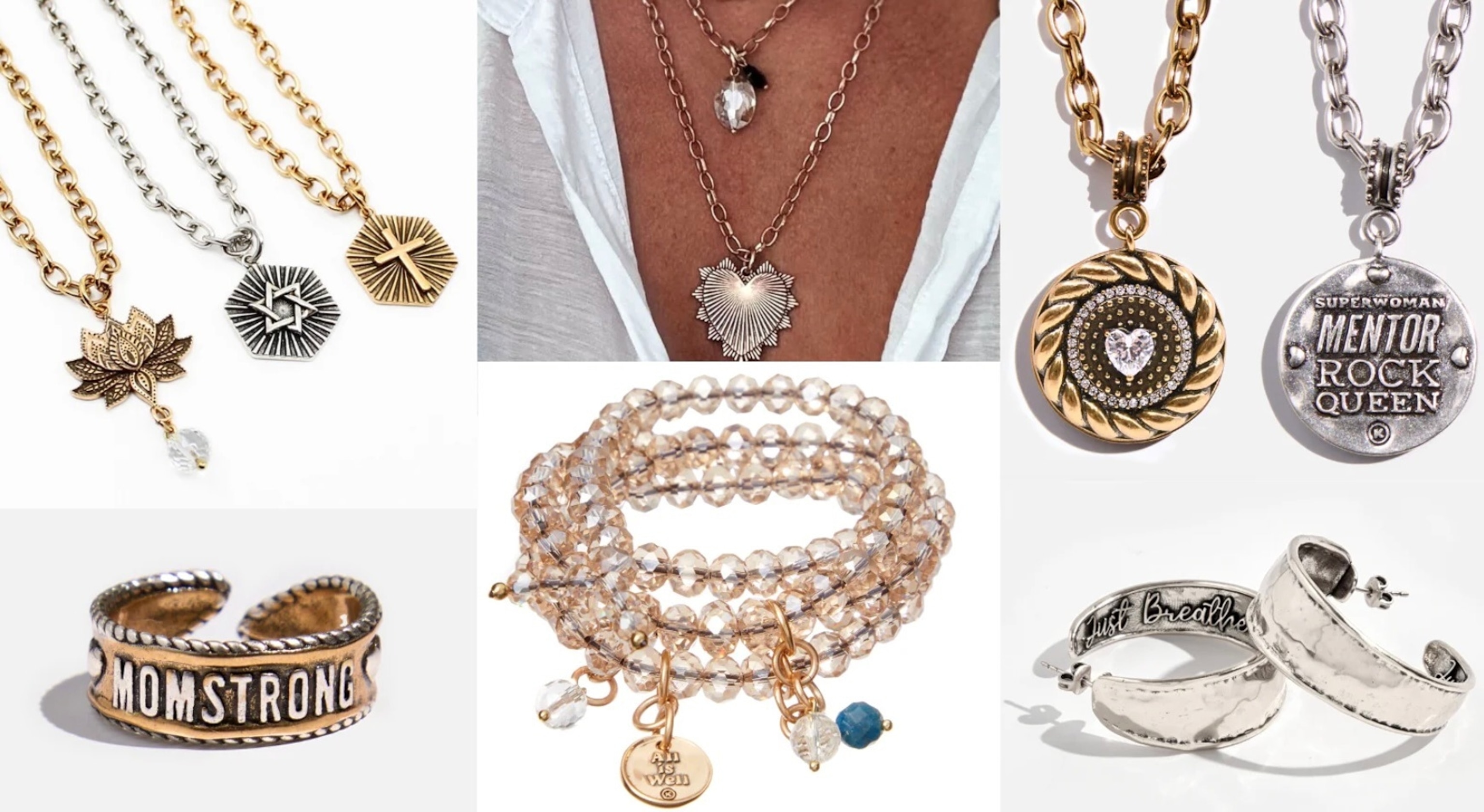 Katia Designs Layered Jewelry