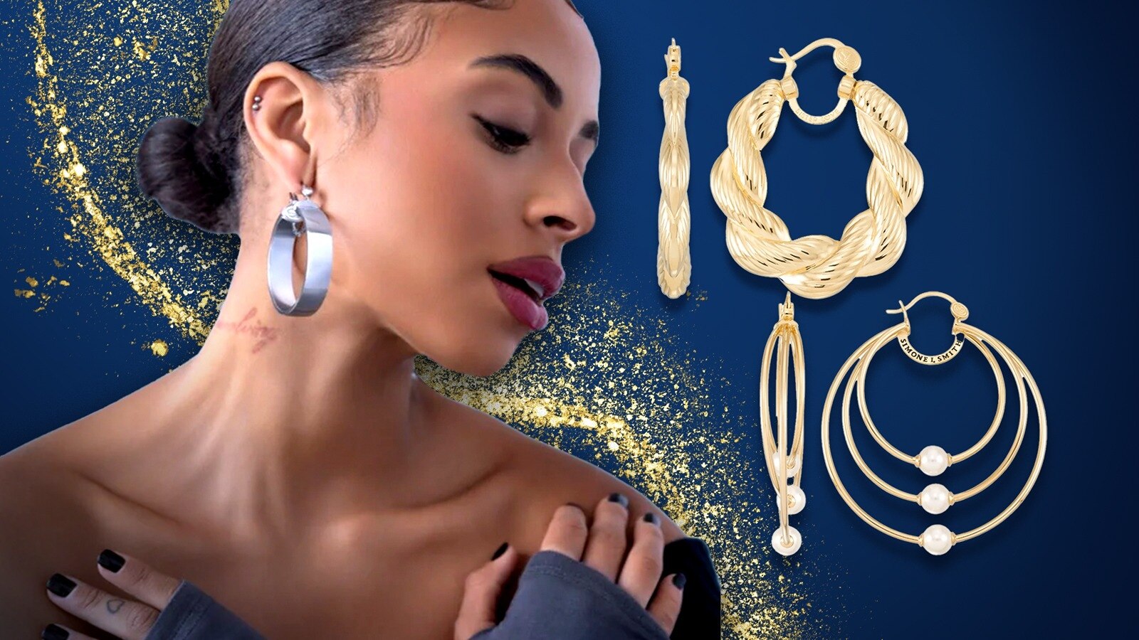 Simone I. Smith talks hoop earrings