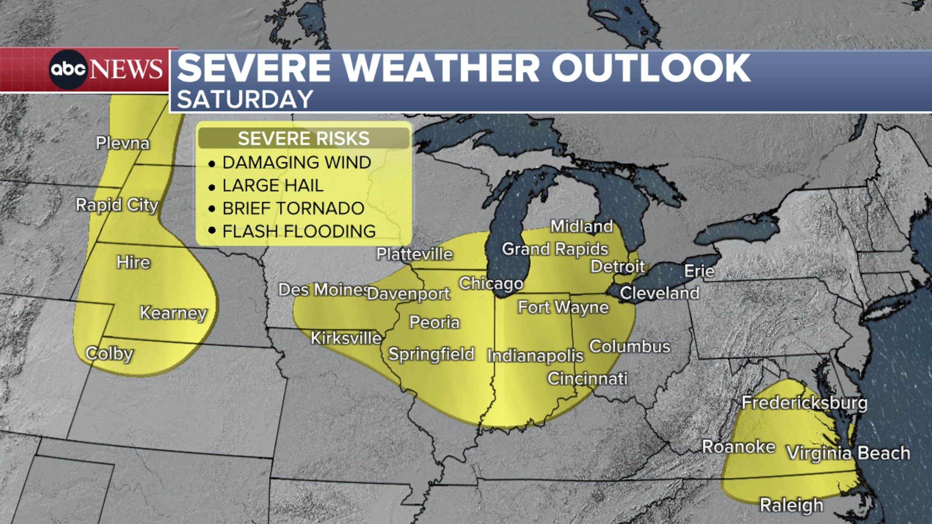 PHOTO: severe weather outlook saturday