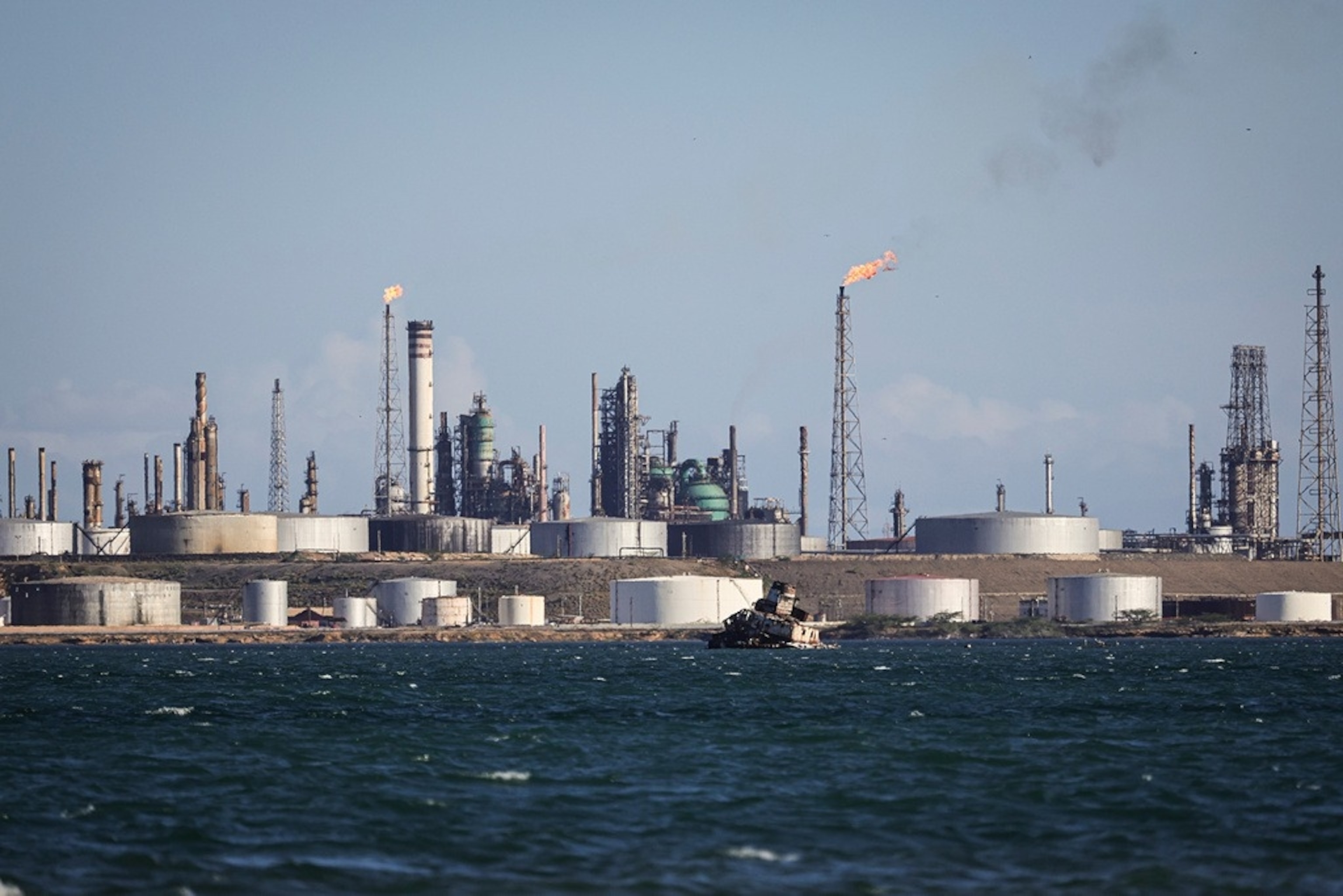 Foto: La industria petrolera en Venezuela