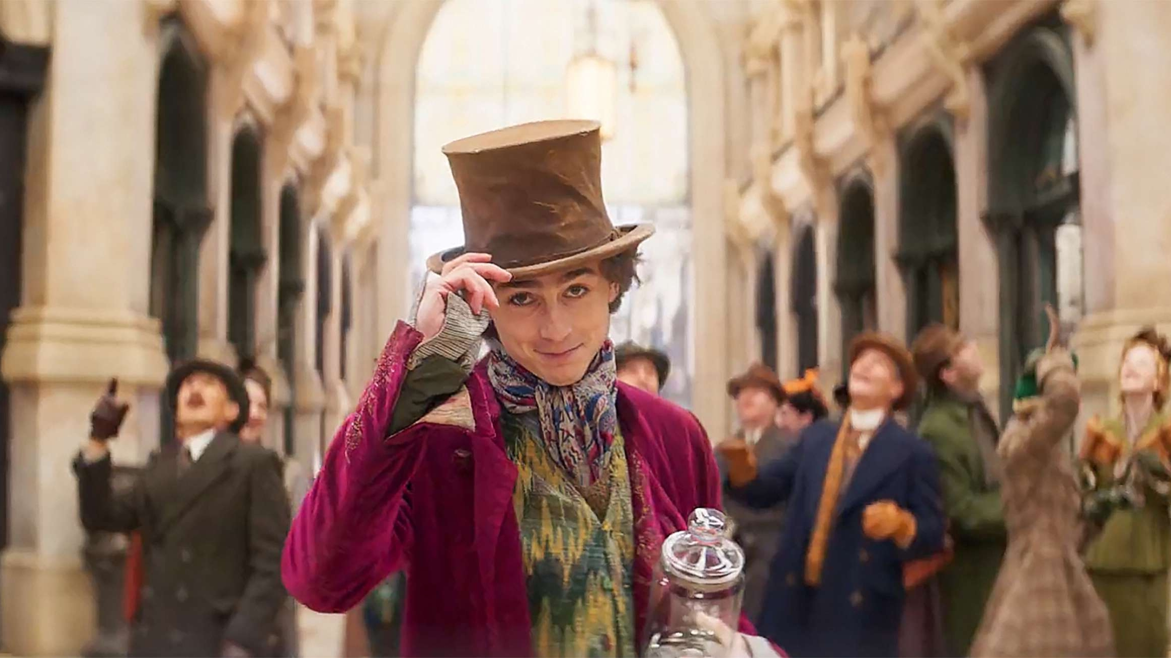 See Timothee Chalamet As Willy Wonka In 1st Wonka Trailer ABC News See Timothee Chalamet As Willy Wonka In 1st Wonka Trailer ABC News