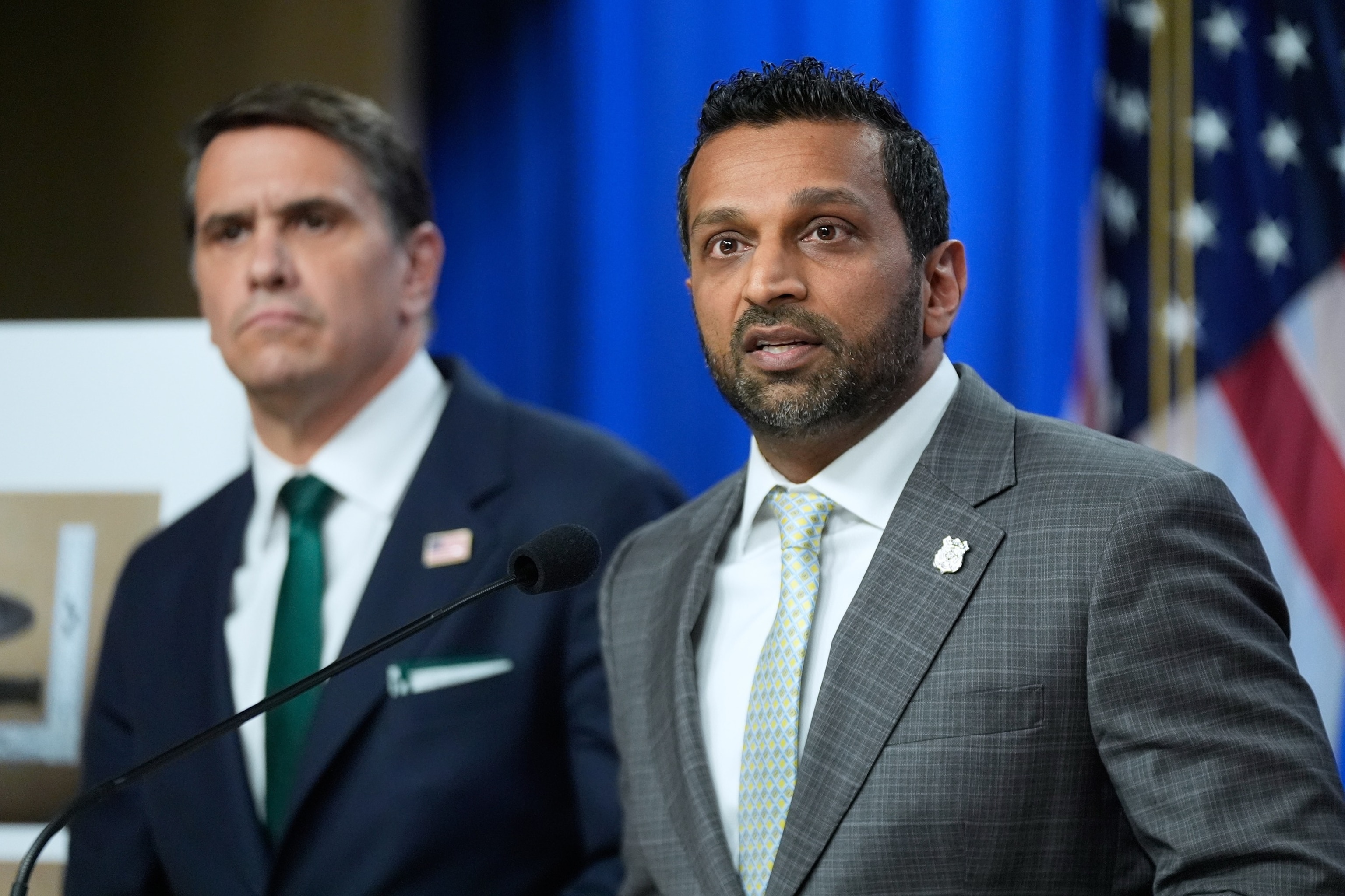 PHOTO: Todd Blanche,Kash Patel