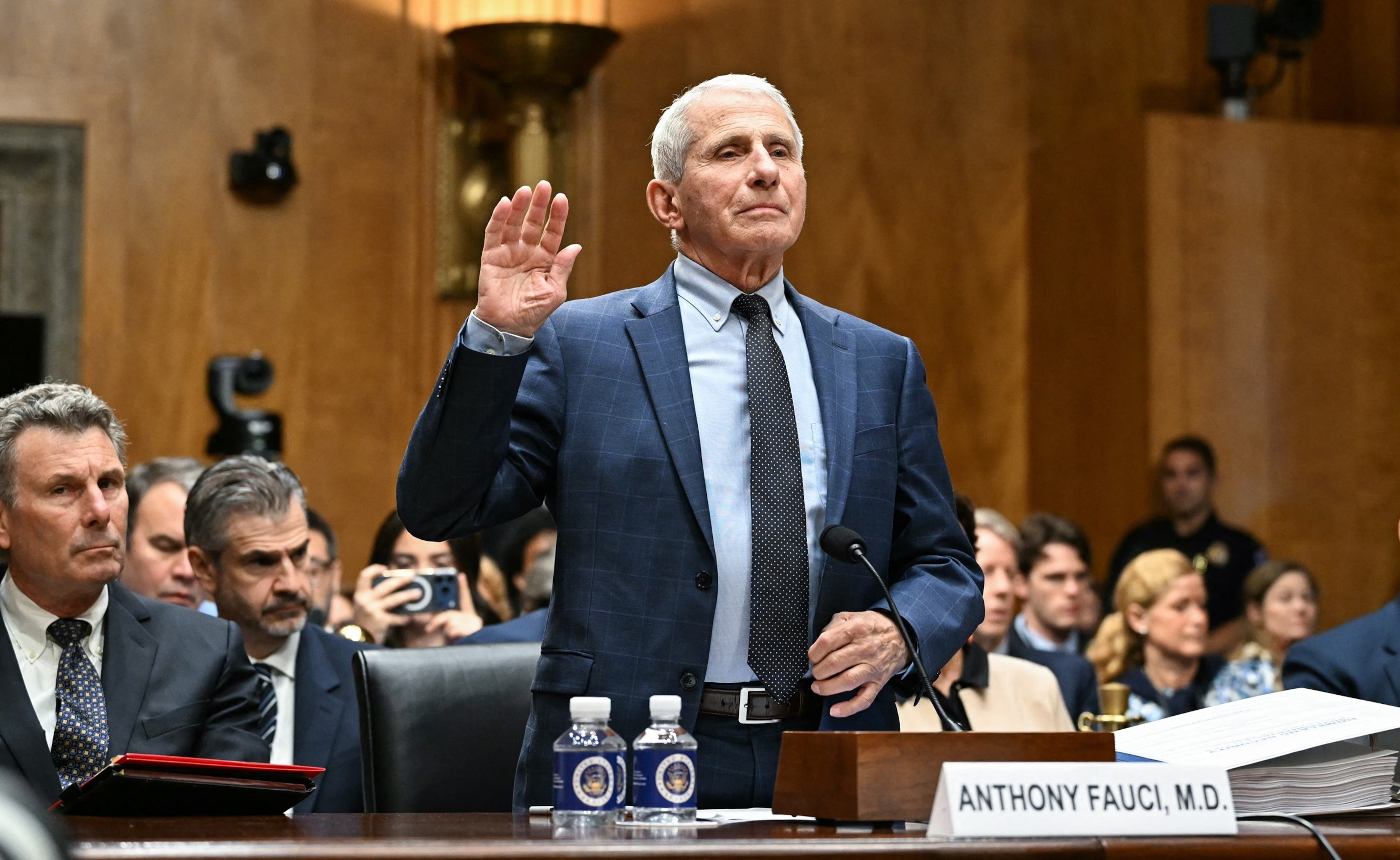  Fauci invokes 5th Amendment during Senate testimony on COVID-19 response