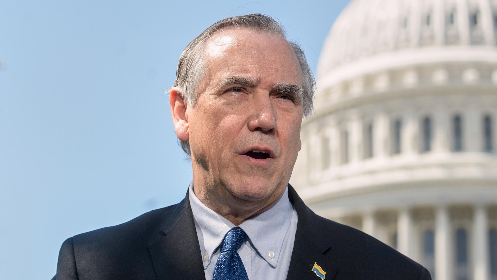 Democratic Sen. Merkley of Oregon stages marathon speech to protest Trump amid shutdown
