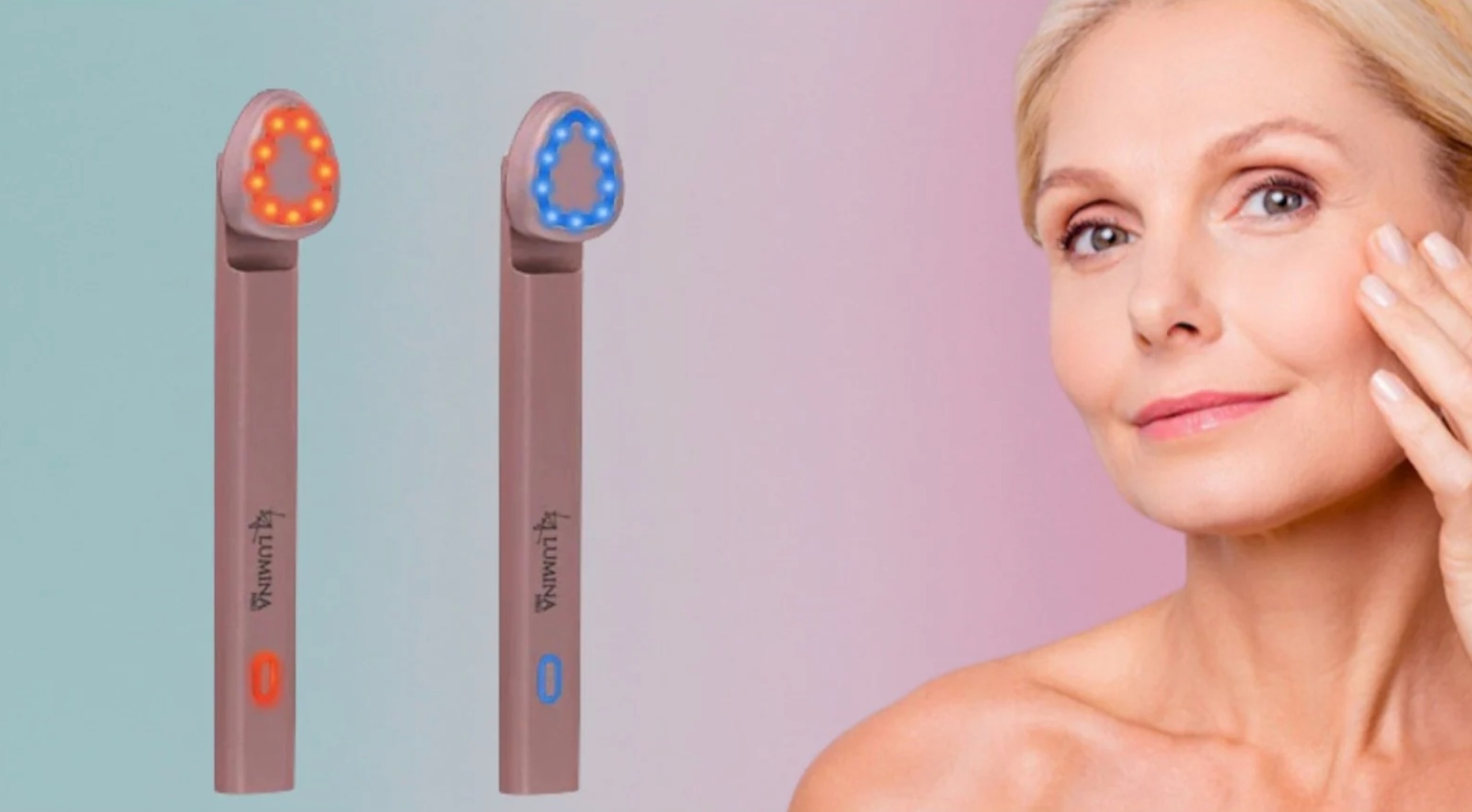 Lumina NRG: Mini Glow Pro 4-in-1 Light Therapy Device