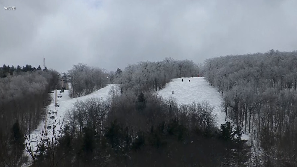 Video 2 young skiers rescued amid snowstorm ABC News
