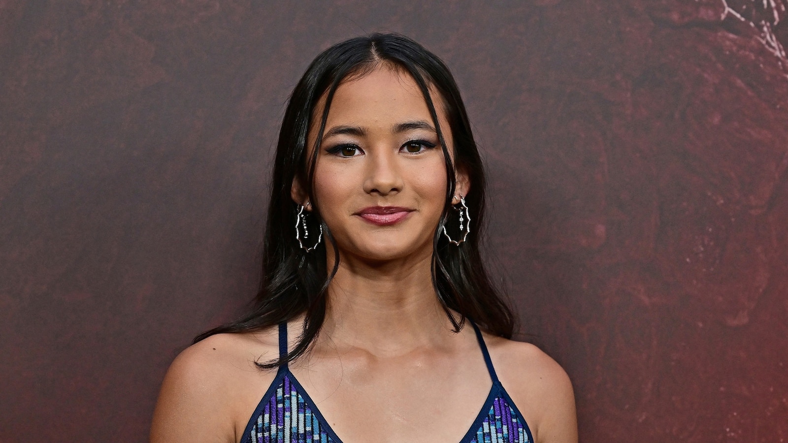 Actress Kaylee Hottle at the premiere of Godzilla x Kong: The New Empire in Hollywood