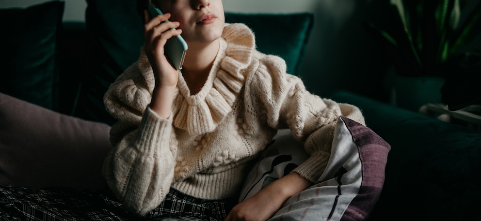 PHOTO: A teenager speaks on a phone in an undated stock photo.