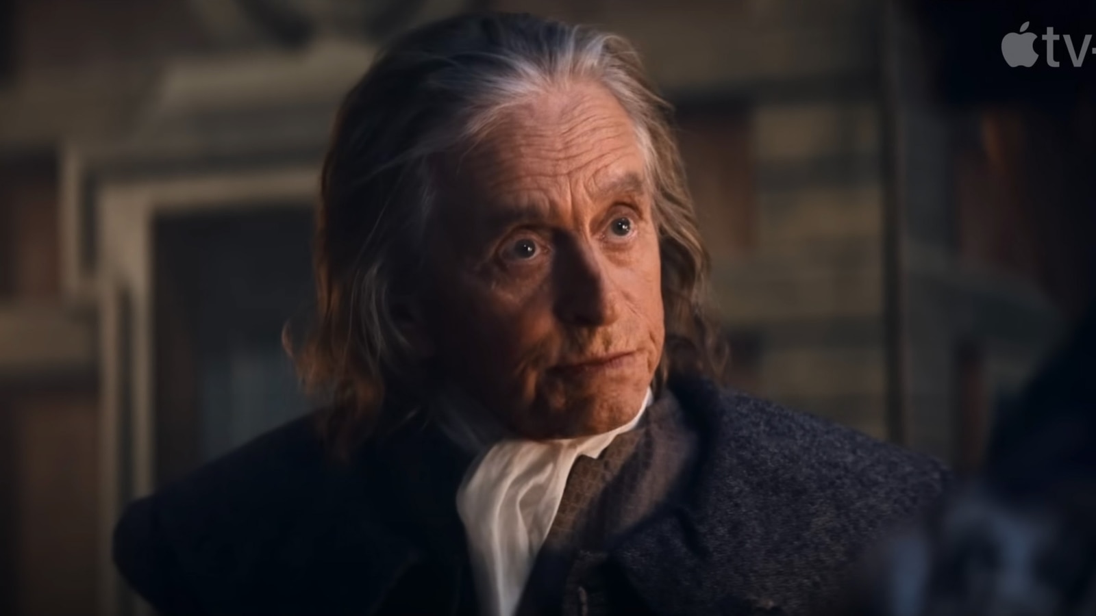Michael Douglas champions American Revolution as the Founding Father in