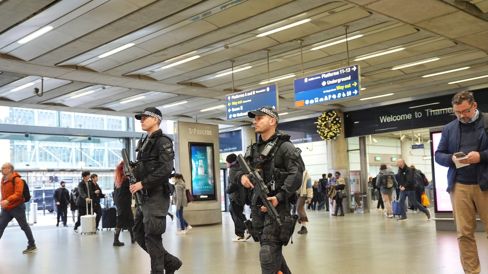 UK police charge man with attempted murder over train stabbing that wounded 11 people