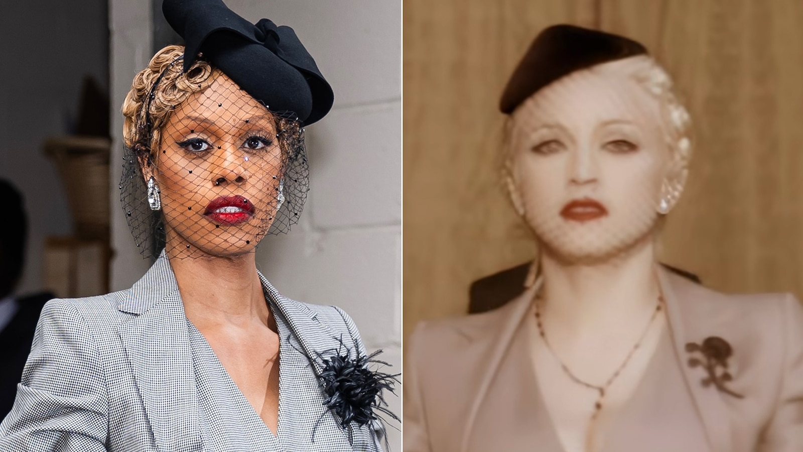 Laverne Cox channels Madonna's iconic 'Take a Bow' look on 'Live with(02)