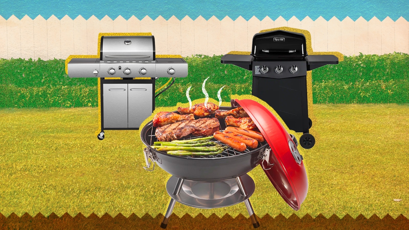 Shop highly rated outdoor charcoal and gas grills.