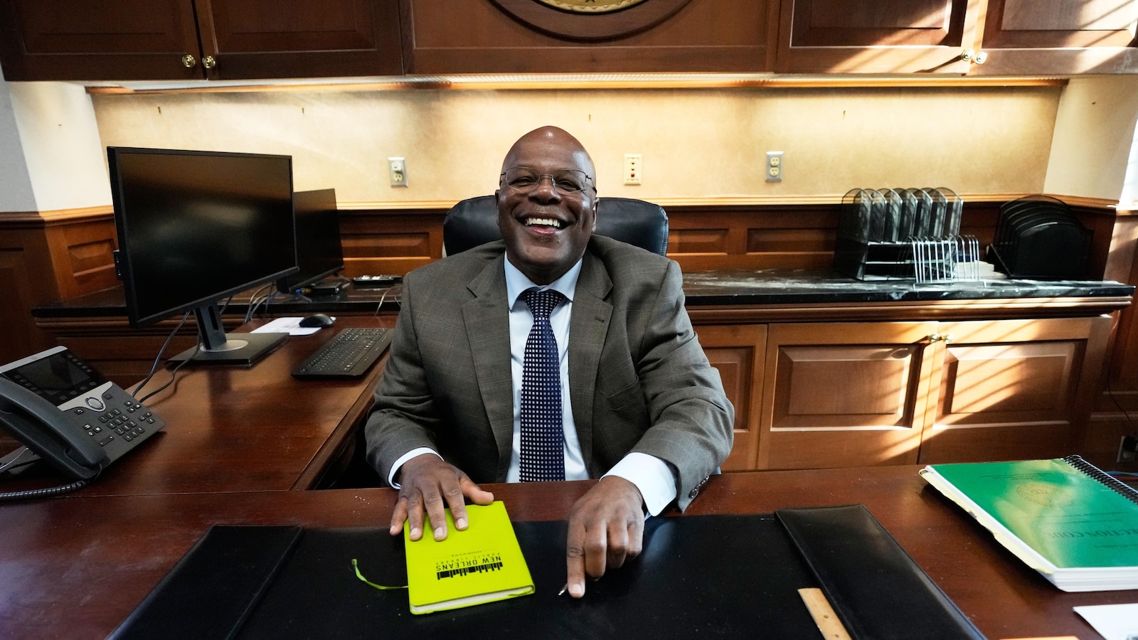 Exoneree assumes elected clerk office after judge blocks law eliminating position