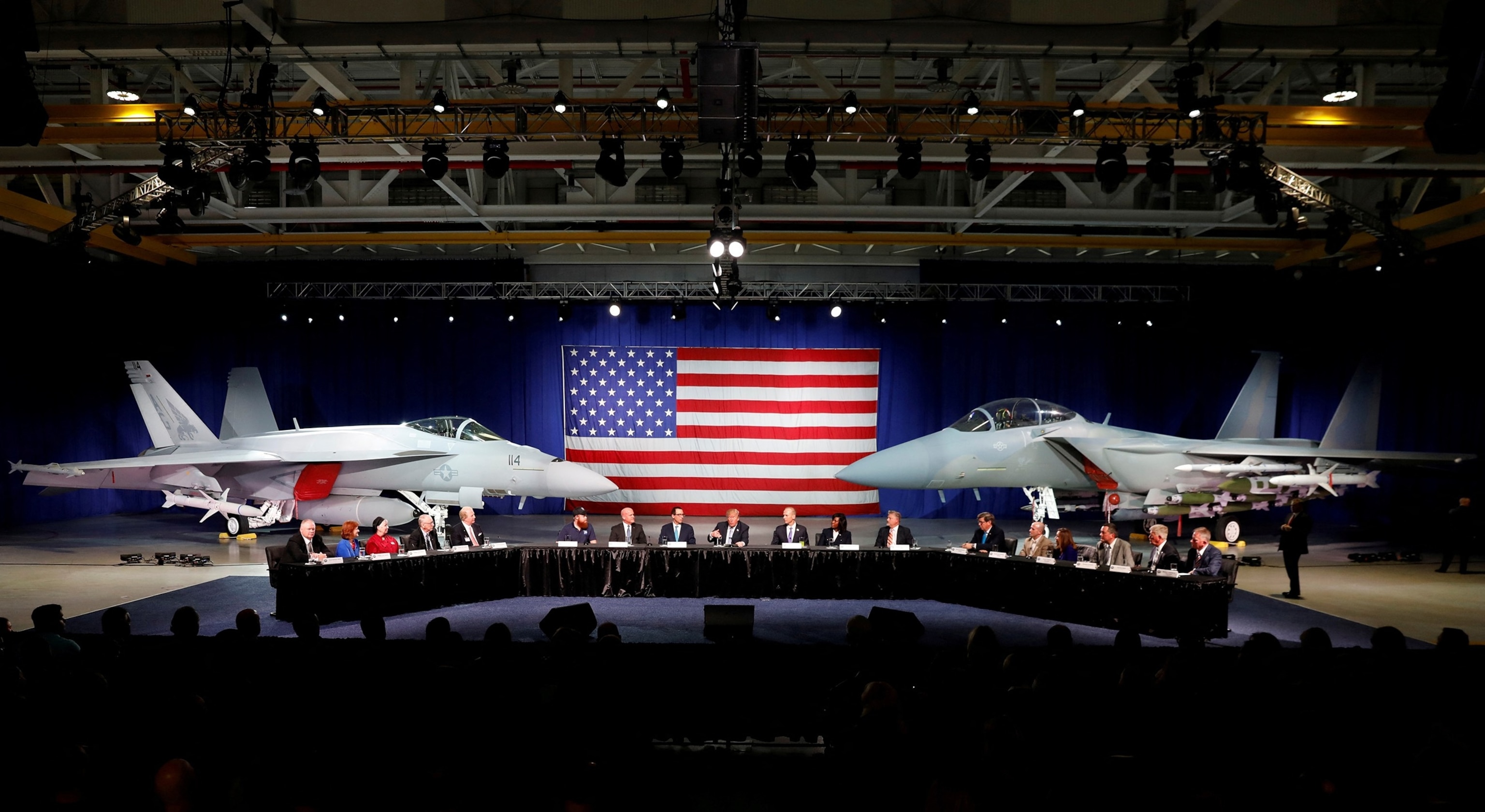 About 3,200 Boeing jet and weapons workers begin strike
