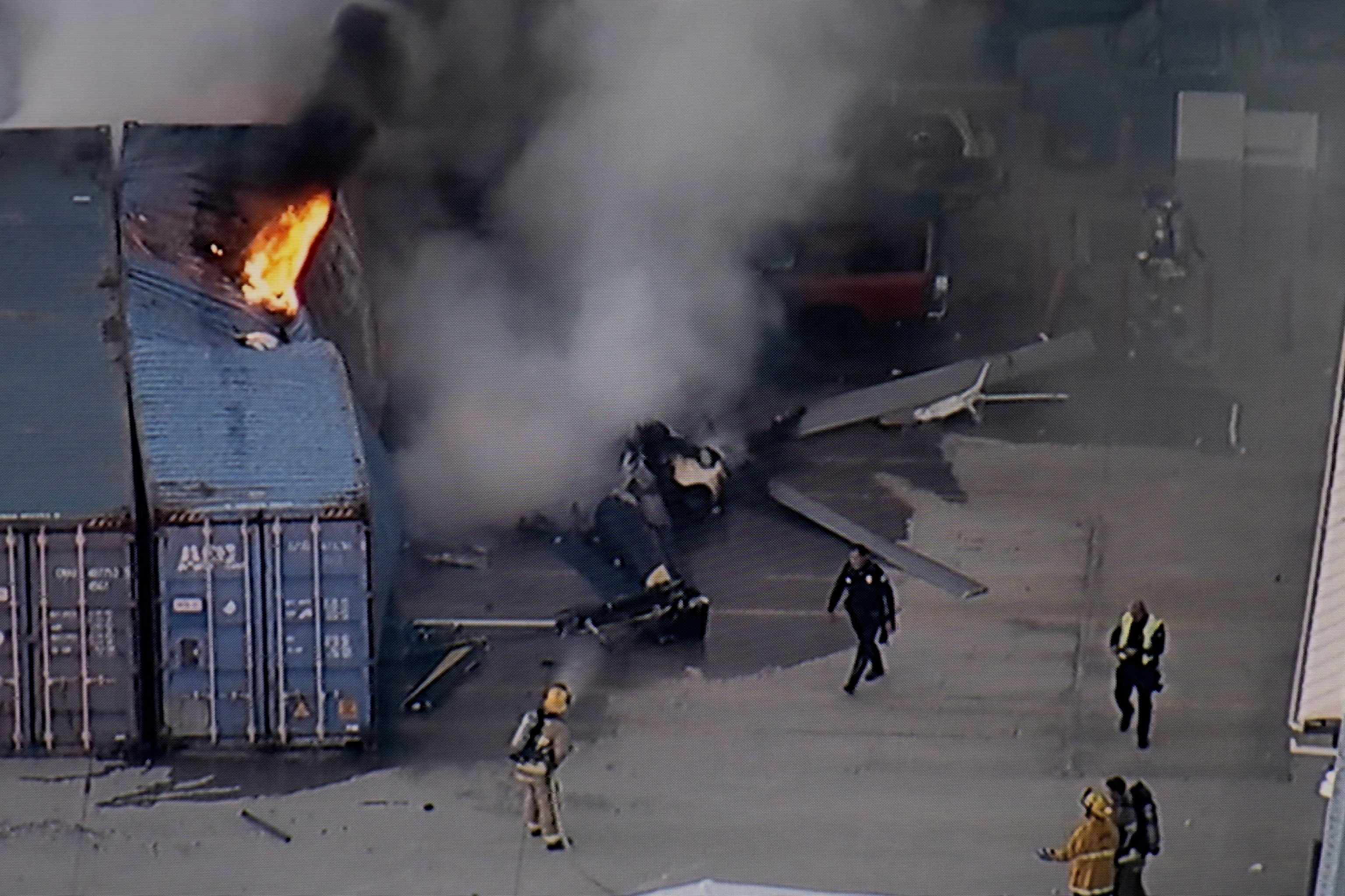 PHOTO: Helicopter Crash Los Angeles