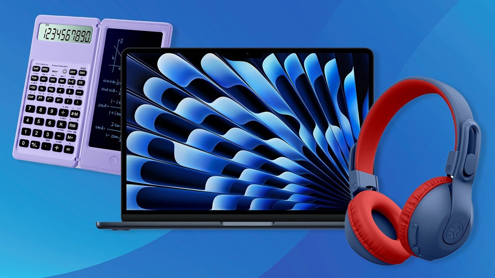 Back-to-school tech: laptops, headphones, tablets and more.