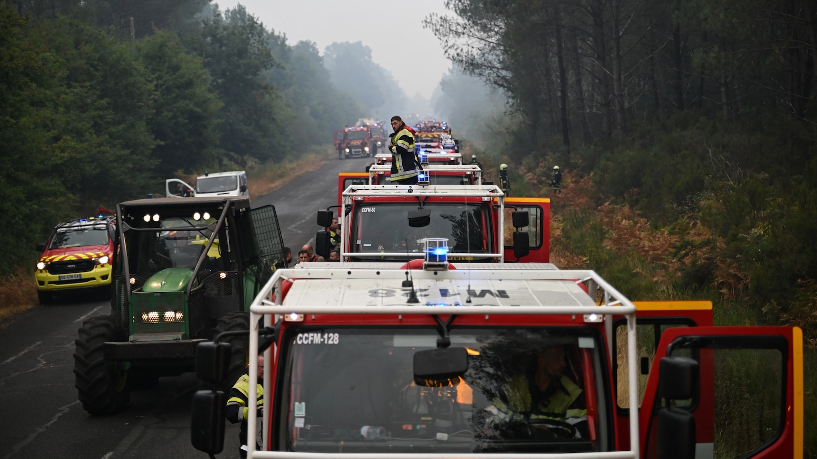 Wildfire leads to evacuations in some suburbs of the French city of Bordeaux