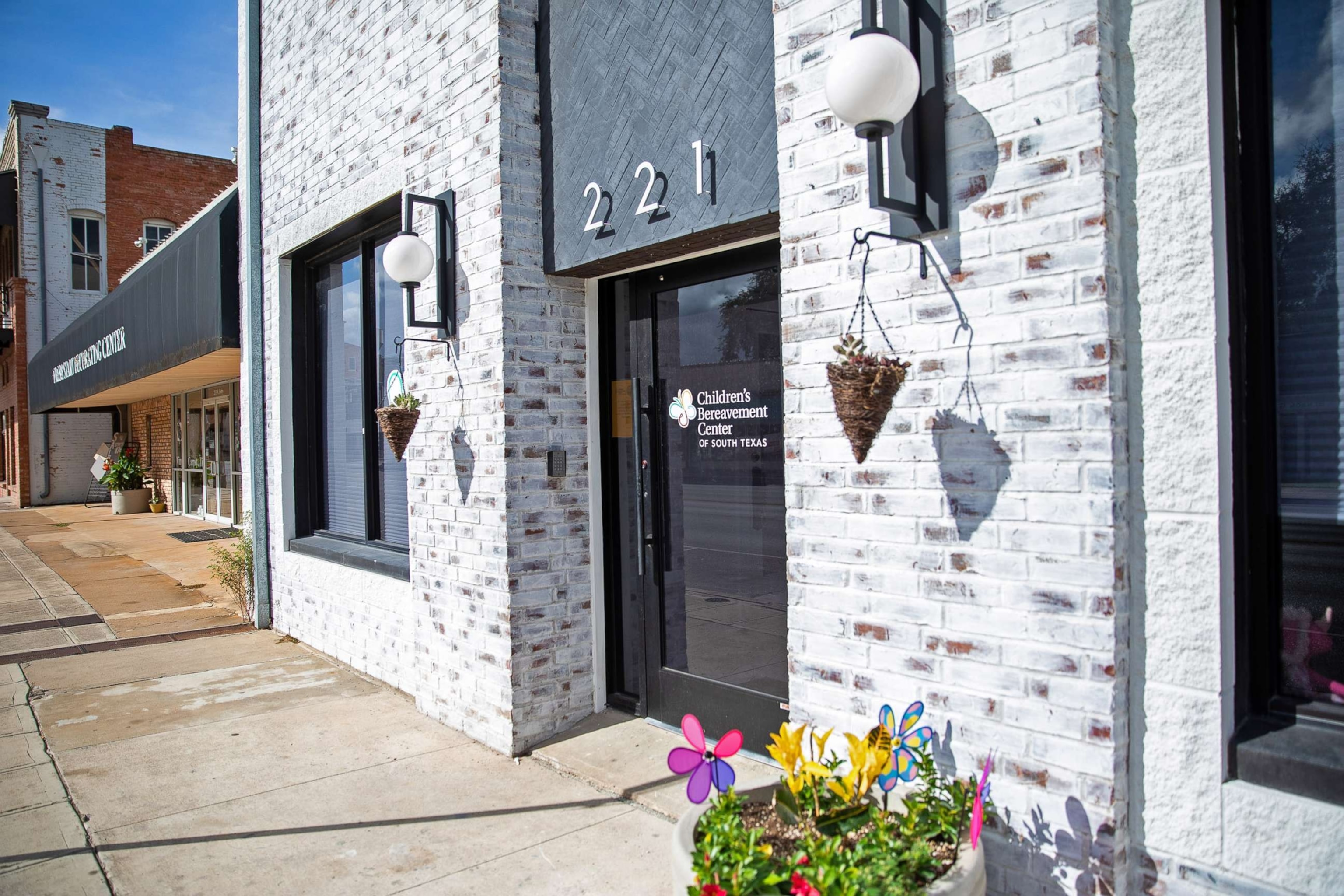 PHOTO: A Children's Bereavement Center of South Texas office is located in downtown Uvalde, Texas.