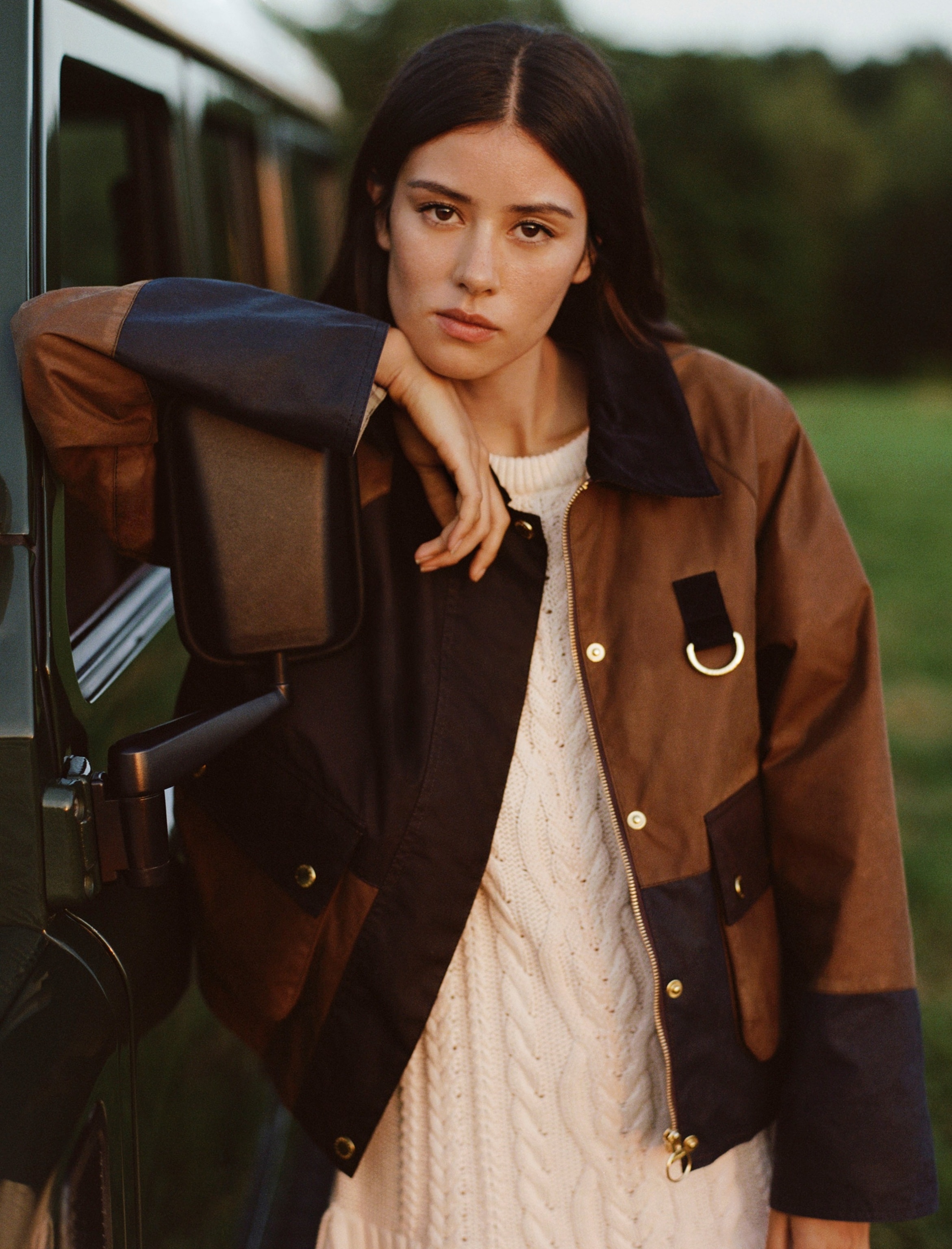 Anthropologie and Barbour partner on fun, feminine heritage