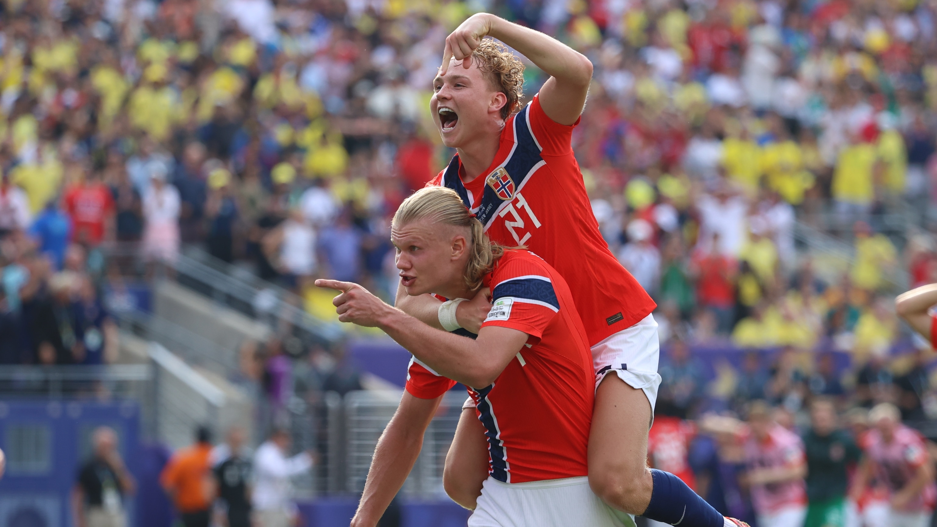 Erling Haaland scores twice to beat Brazil, send Norway into World