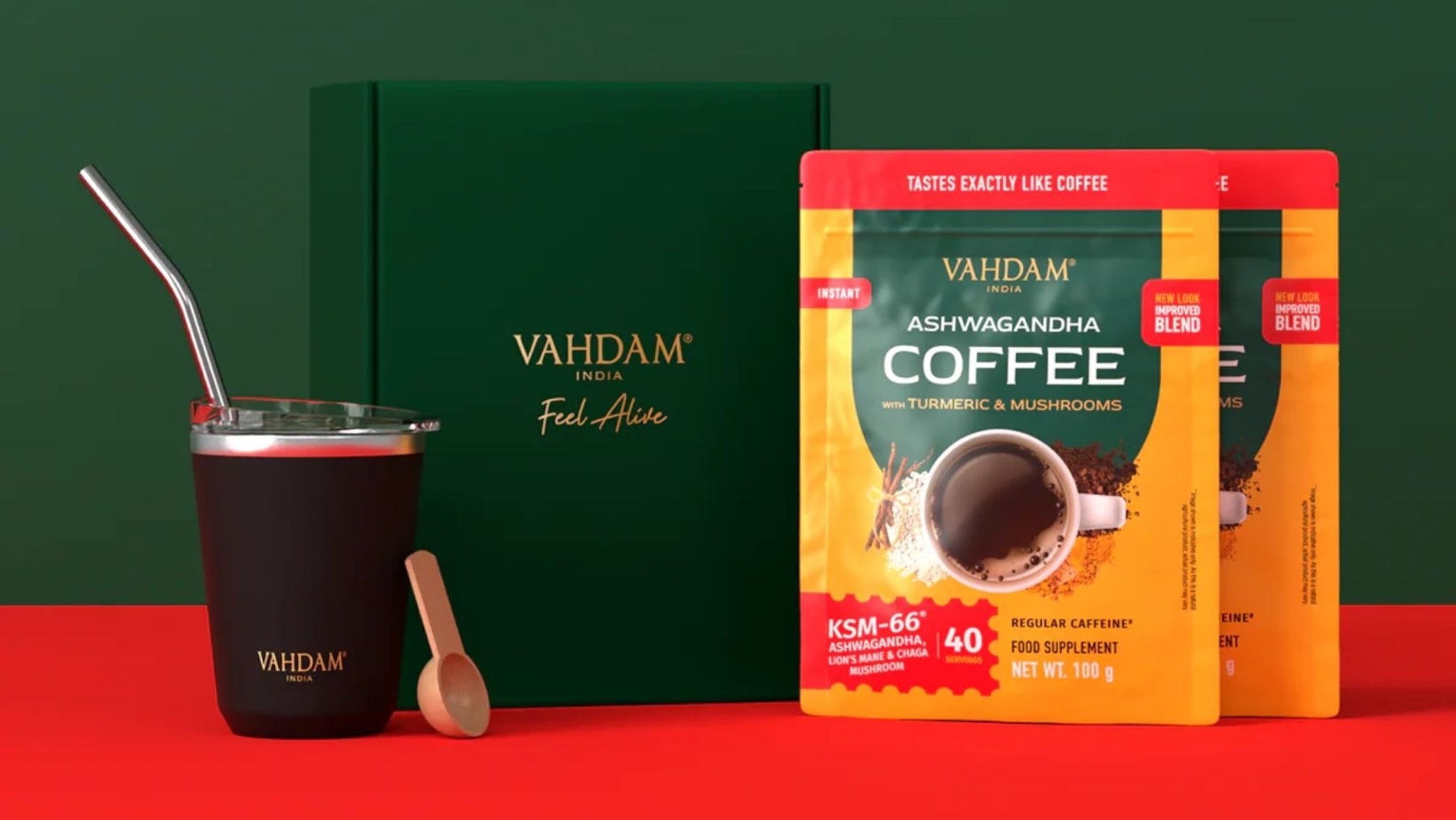 VAHDAM: Ashwagandha Coffee Sets