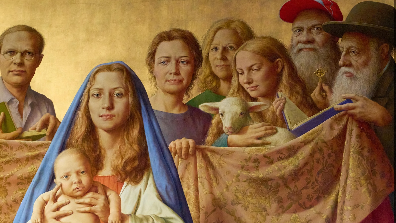 През 2018 г германският художник Майкъл Тригел помоли бездомник в