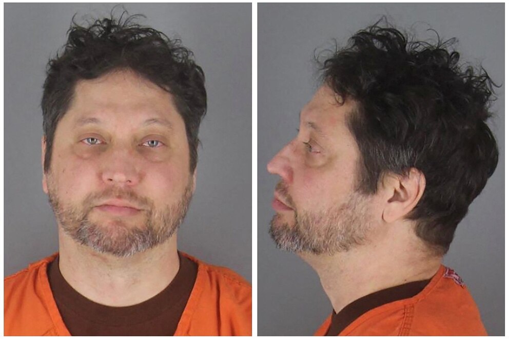 PHOTO: Anthony James Kazmierczak poses for a Hennepin County Jail booking photograph after his arrest in Minneapolis