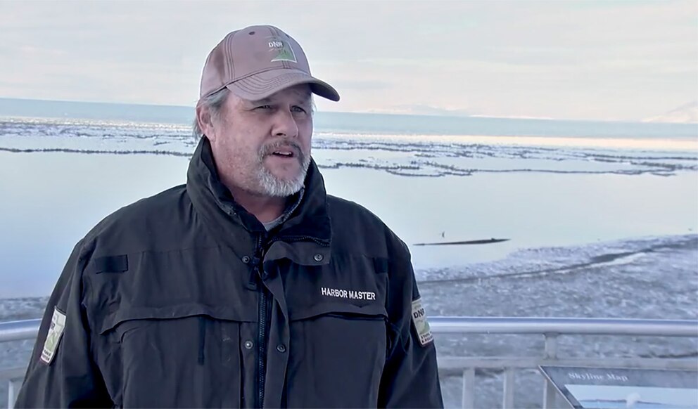 PHOTO: Great Salt Lake Park Manager Dave Shearer