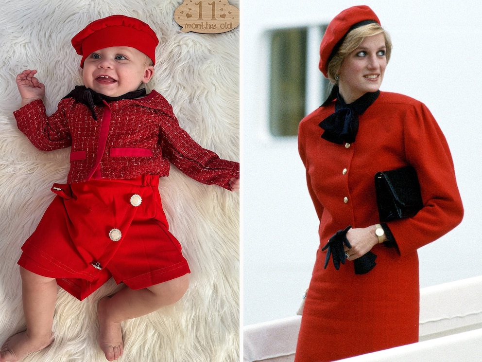 PHOTO: David and Macey Wysong dressed their daughter Dianna in different outfits inspired by Princess Diana's looks.